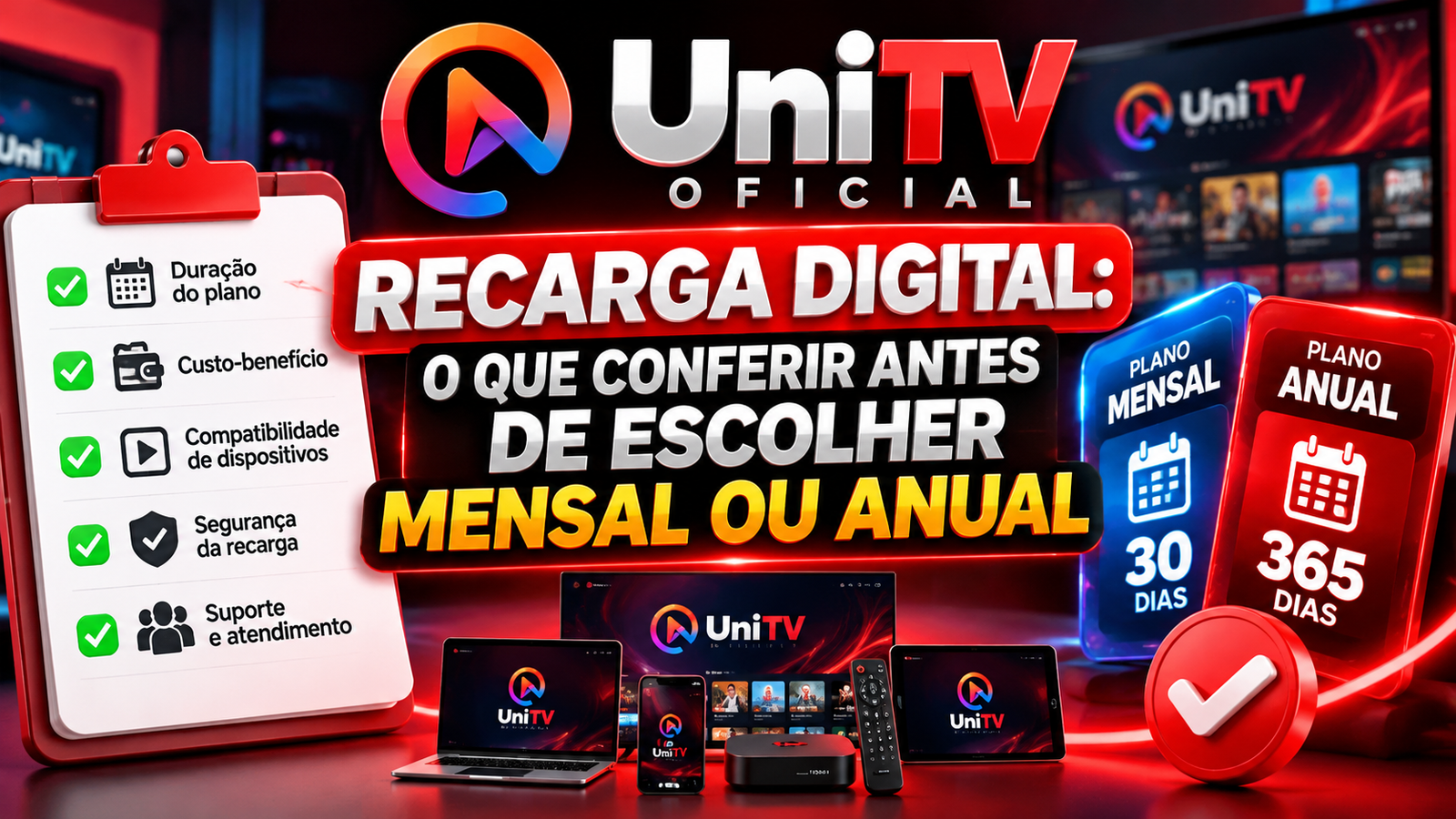 Recarga digital: o que conferir antes de escolher mensal ou anual